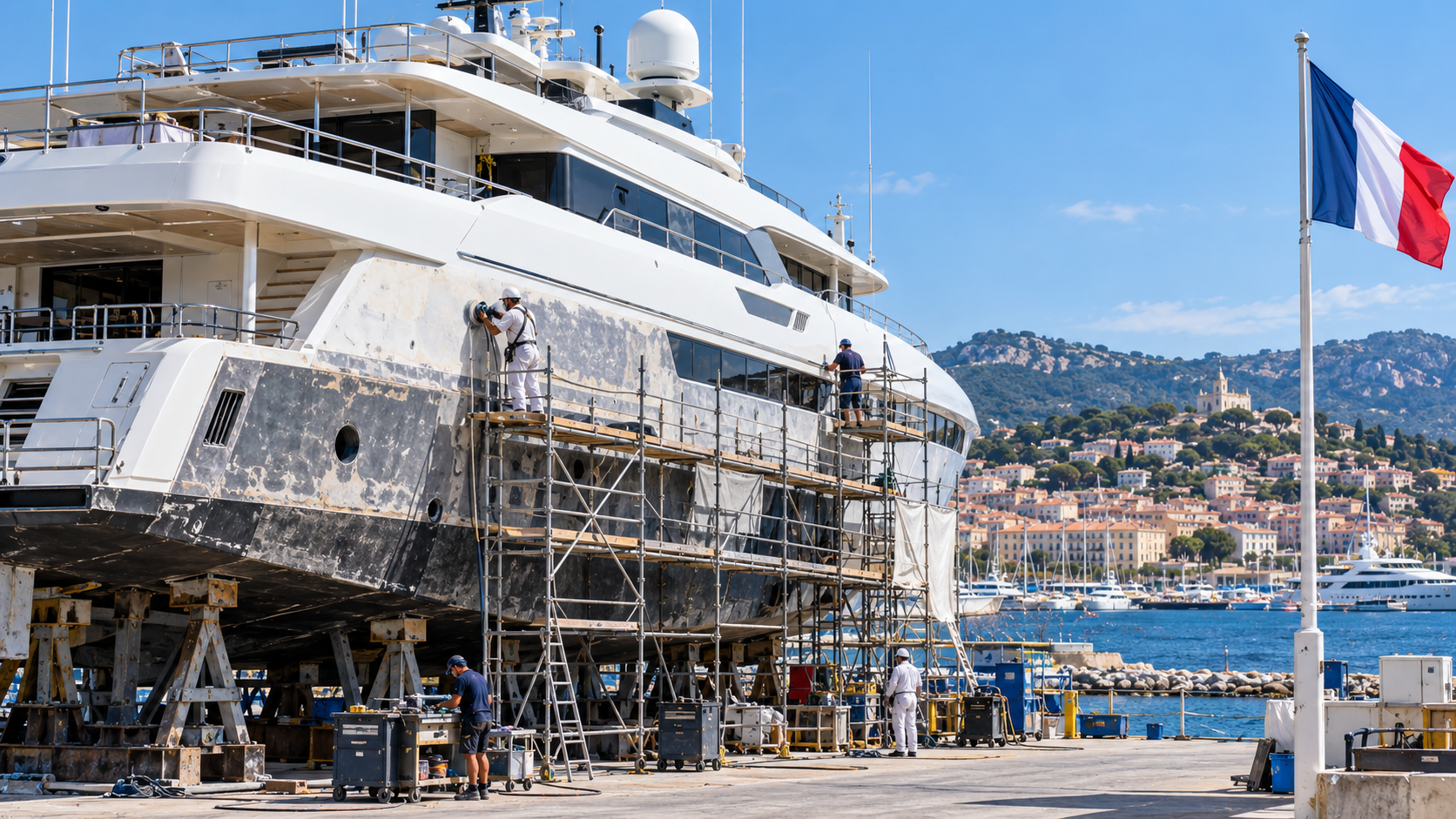 Yacht Refit in France: Cost, Scope, and Control