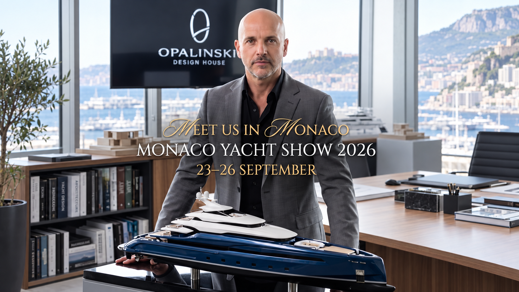 OPALINSKI DESIGN HOUSE and YACHTZOO at Monaco Yacht Show 2026