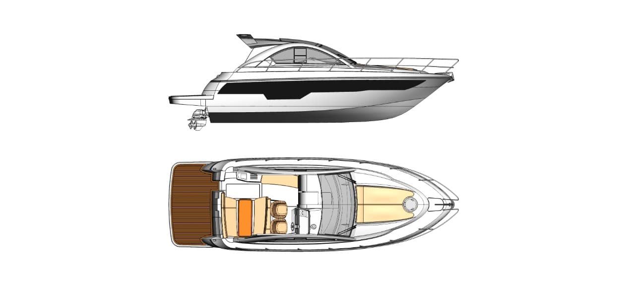Pearlsea 40 HT Coupe view 34