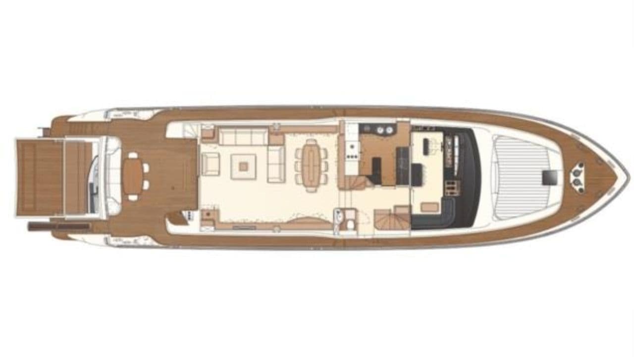 Ferretti 881 view 26