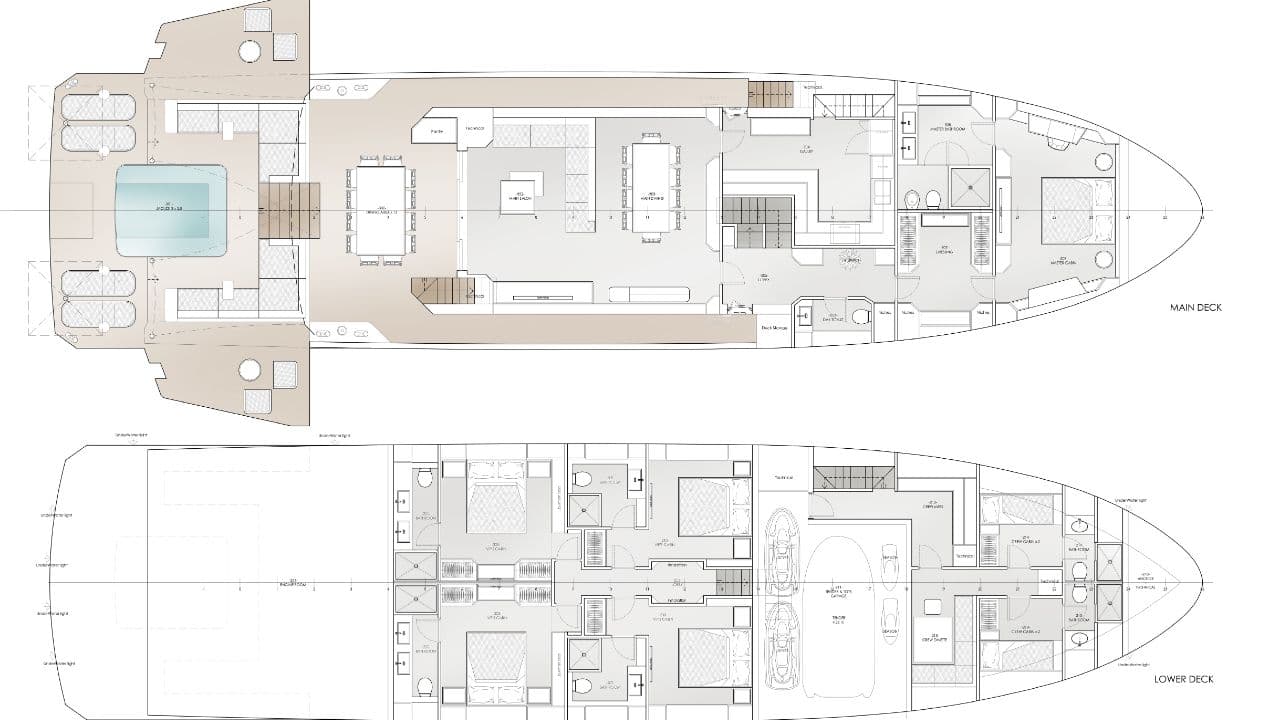 31M Explorer Yacht Project for Sale – New Build Investment Opportunity view 9