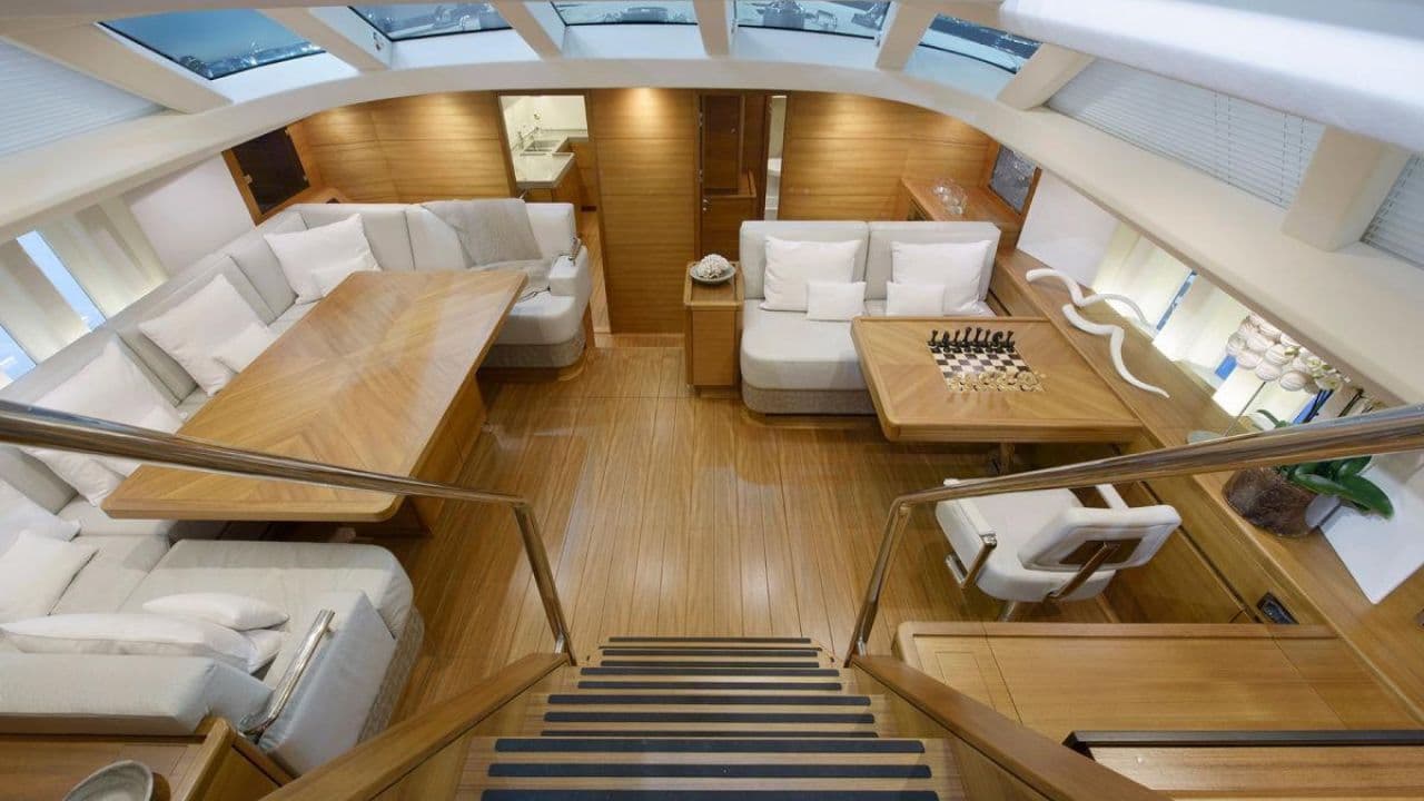 Sailing Yacht for Sale – Completed Steel Hull 24 m Ready for Custom Interior view 16