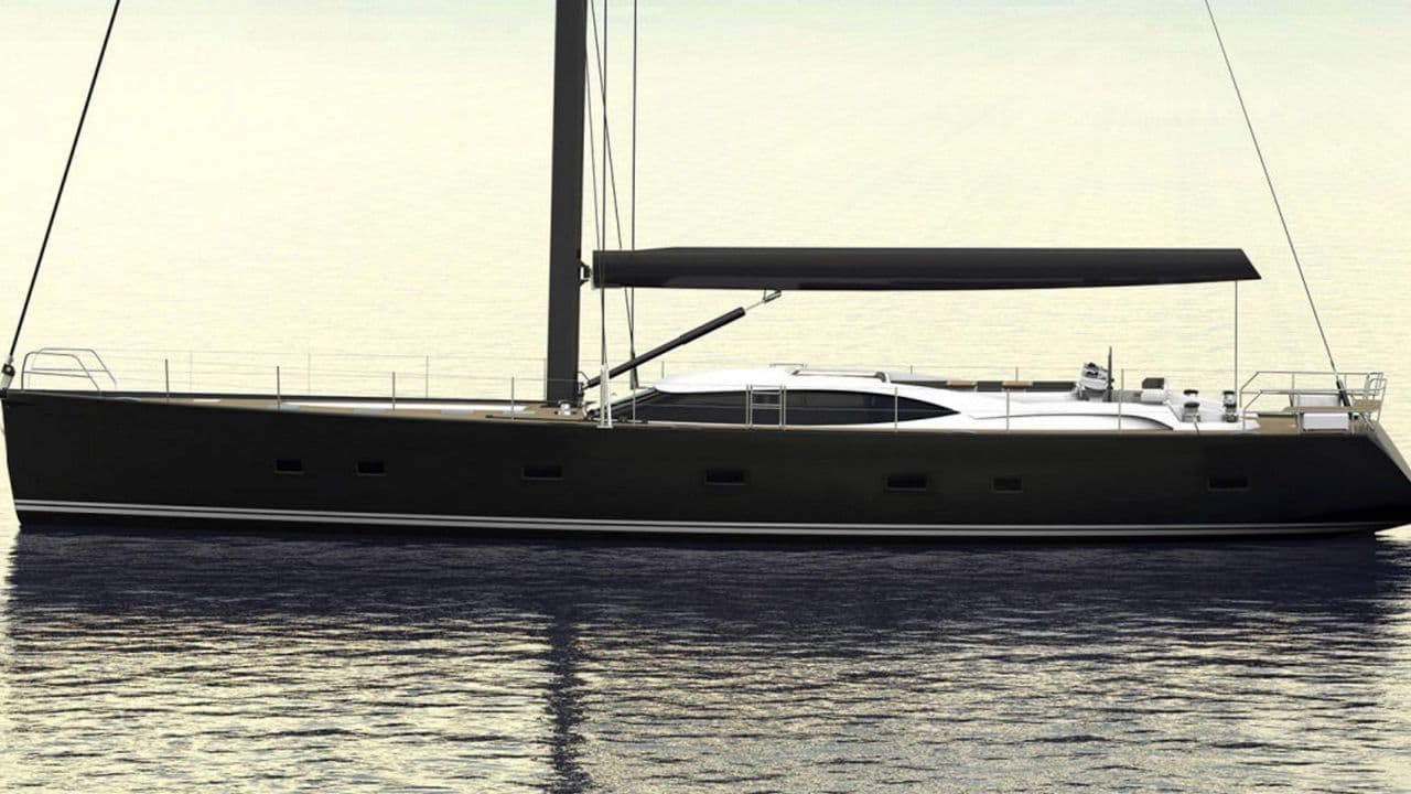 Sailing Yacht for Sale – Completed Steel Hull 24 m Ready for Custom Interior view 23