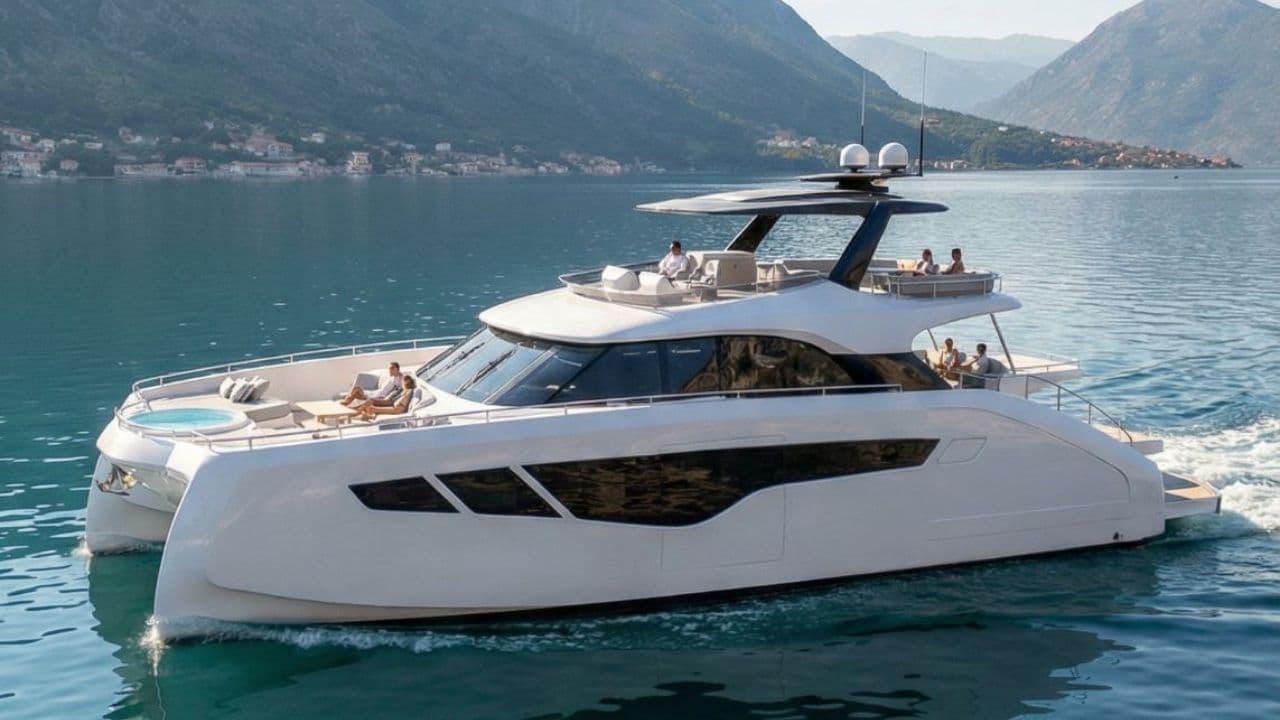 OPC-070 | 24M Luxury Power Catamaran view 3