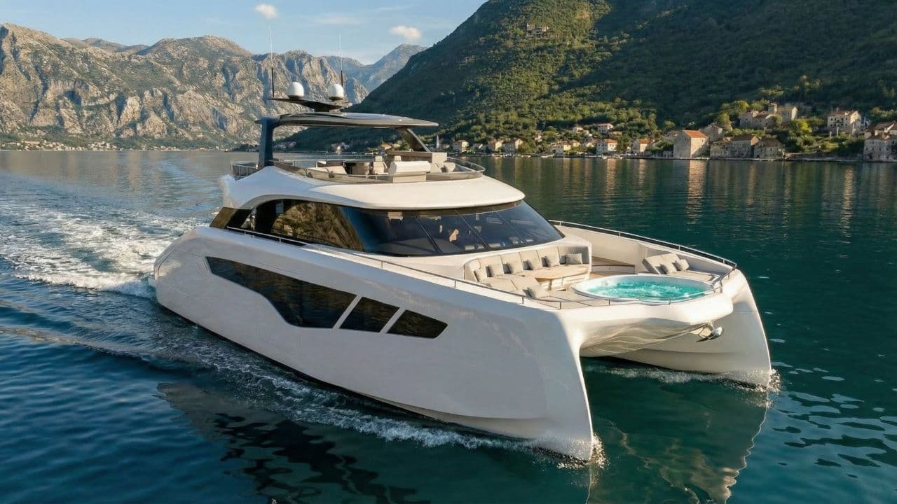 OPC-070 | 24M Luxury Power Catamaran view 7