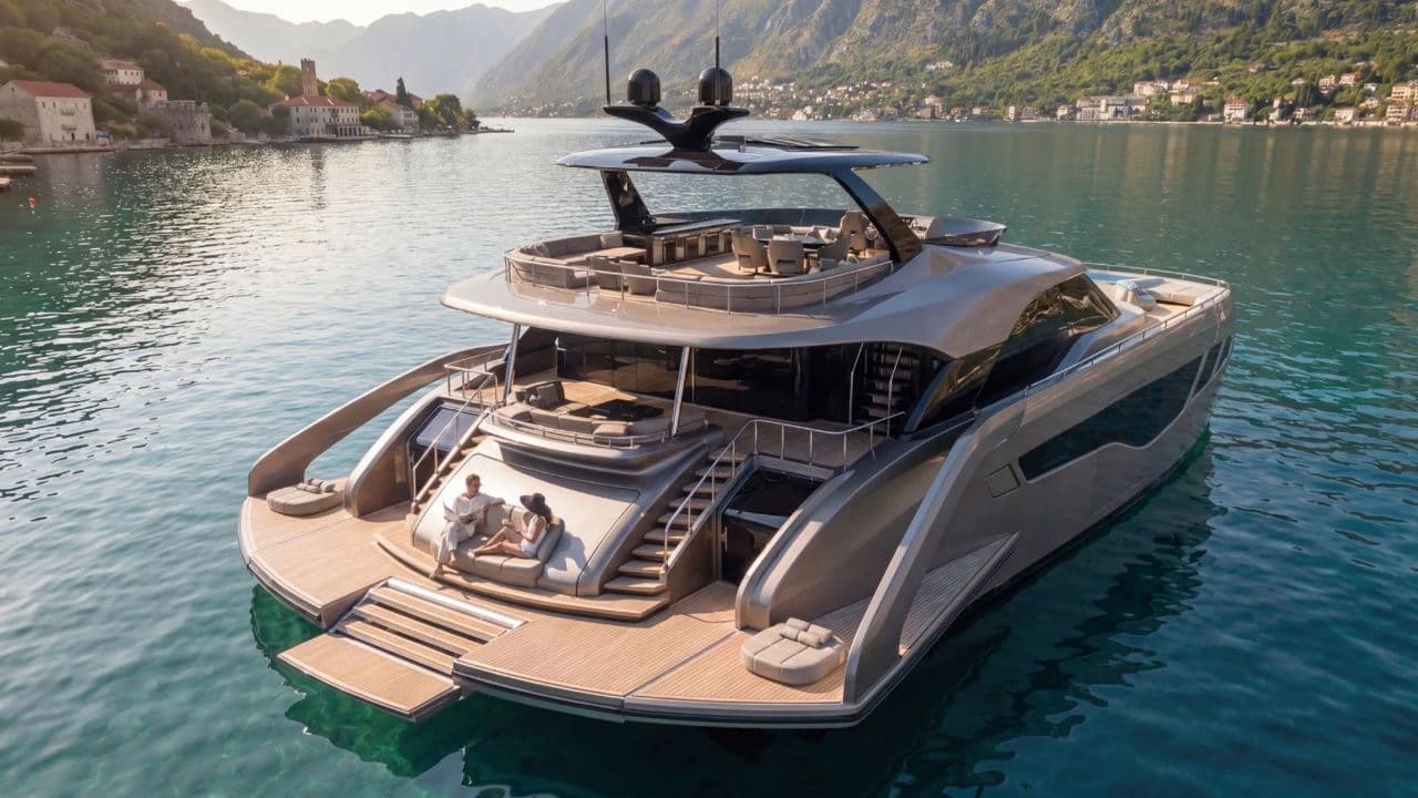 OPC-070 | Luxury Power Catamaran view 10