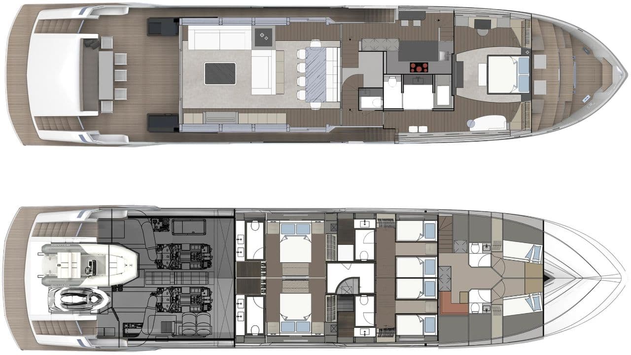 30.5M ASTONDOA CENTURY 100 | 2017 | YACHT FOR SALE view 25