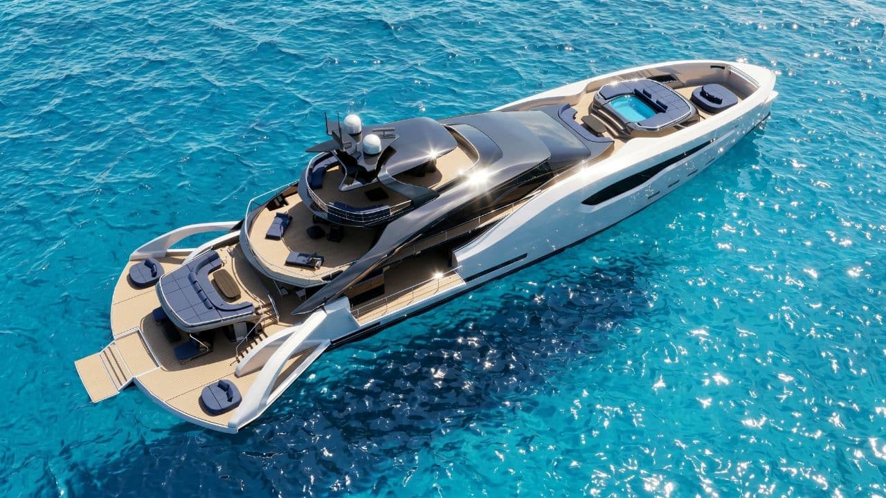 OPX - 021 – 50M Custom Superyacht New Build Project view 5