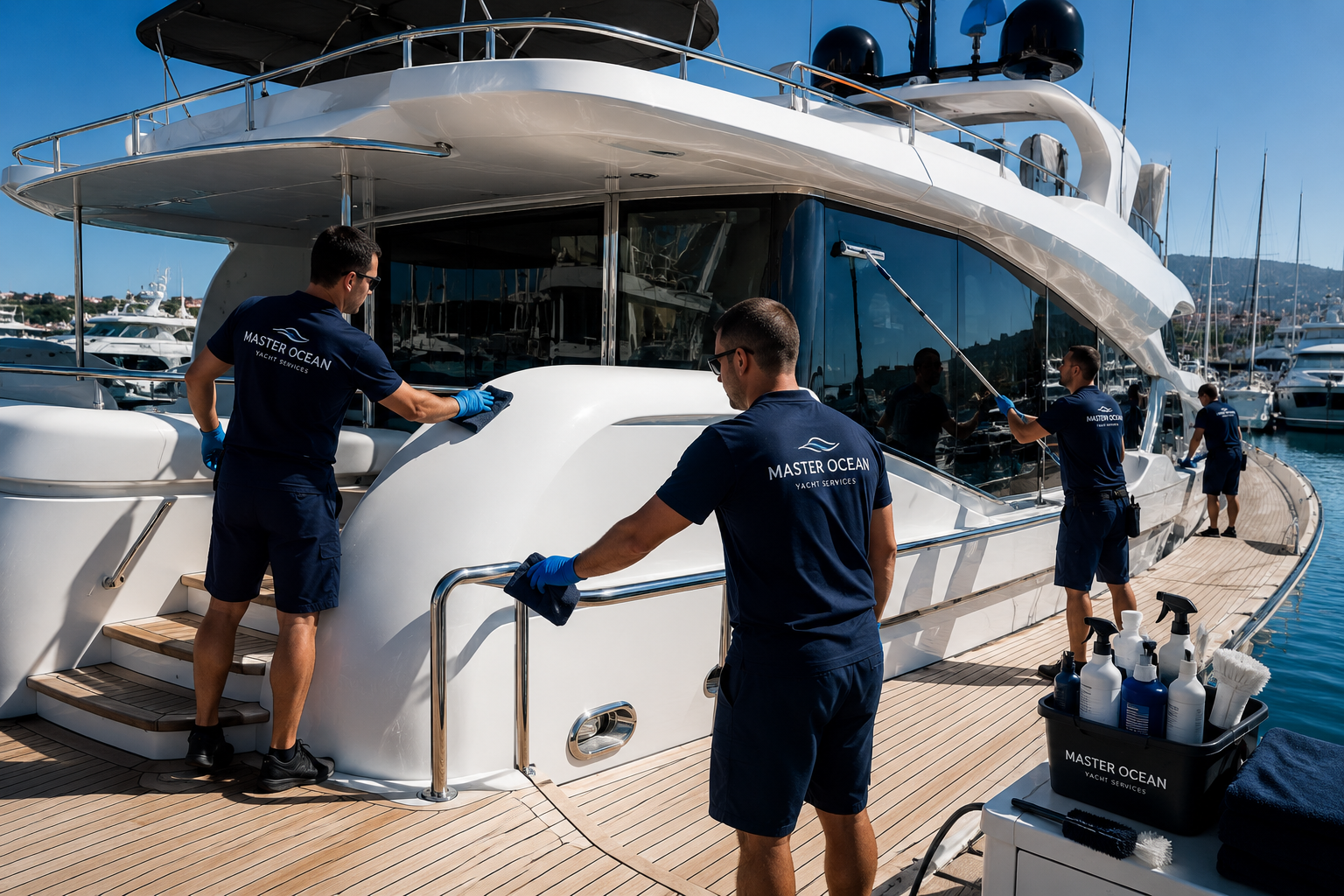 Yacht-Reinigungsdienste