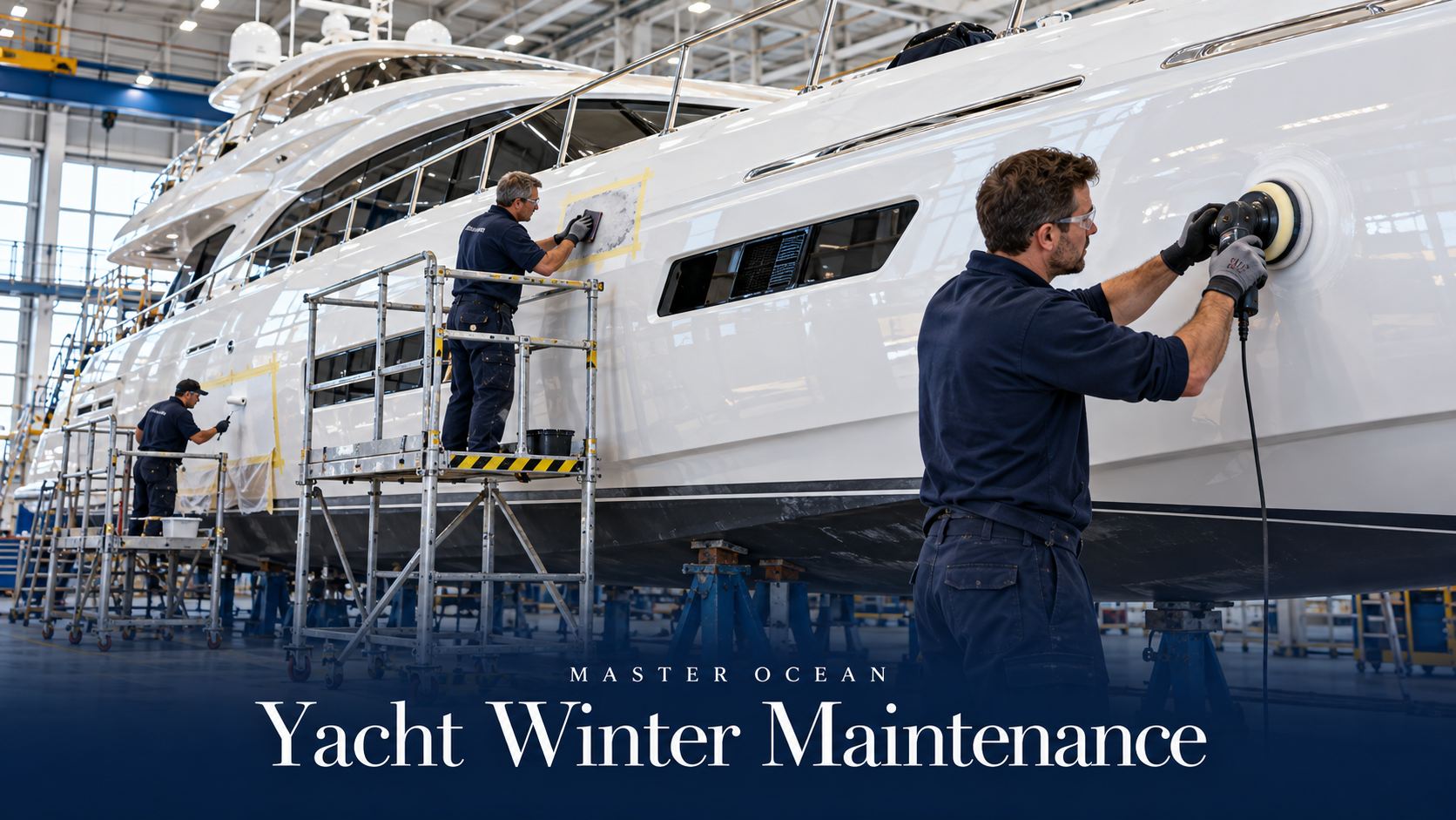 Winterwartung für Yachten