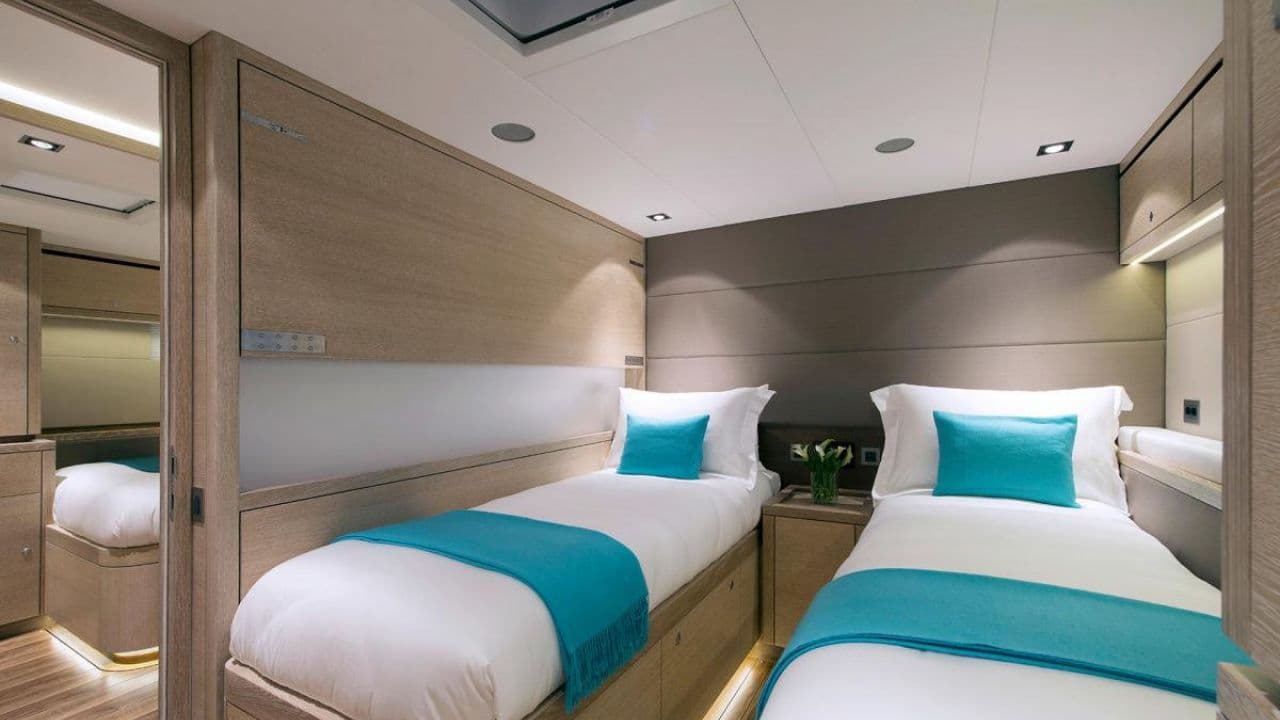 Sailing Yacht for Sale – Completed Steel Hull 24 m Ready for Custom Interior view 18