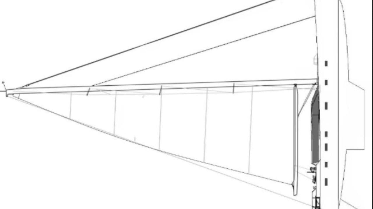 Sailing Yacht for Sale – Completed Steel Hull 24 m Ready for Custom Interior view 24