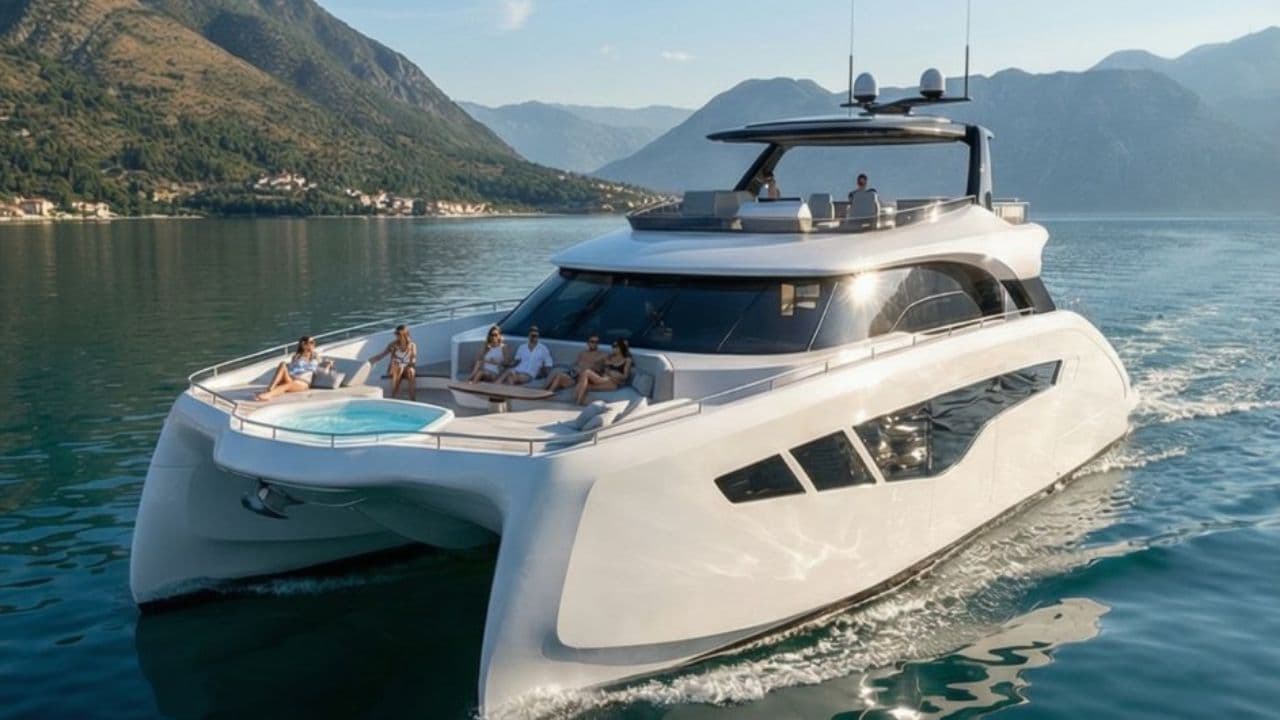 OPC-070 | 24M Luxury Power Catamaran view 10