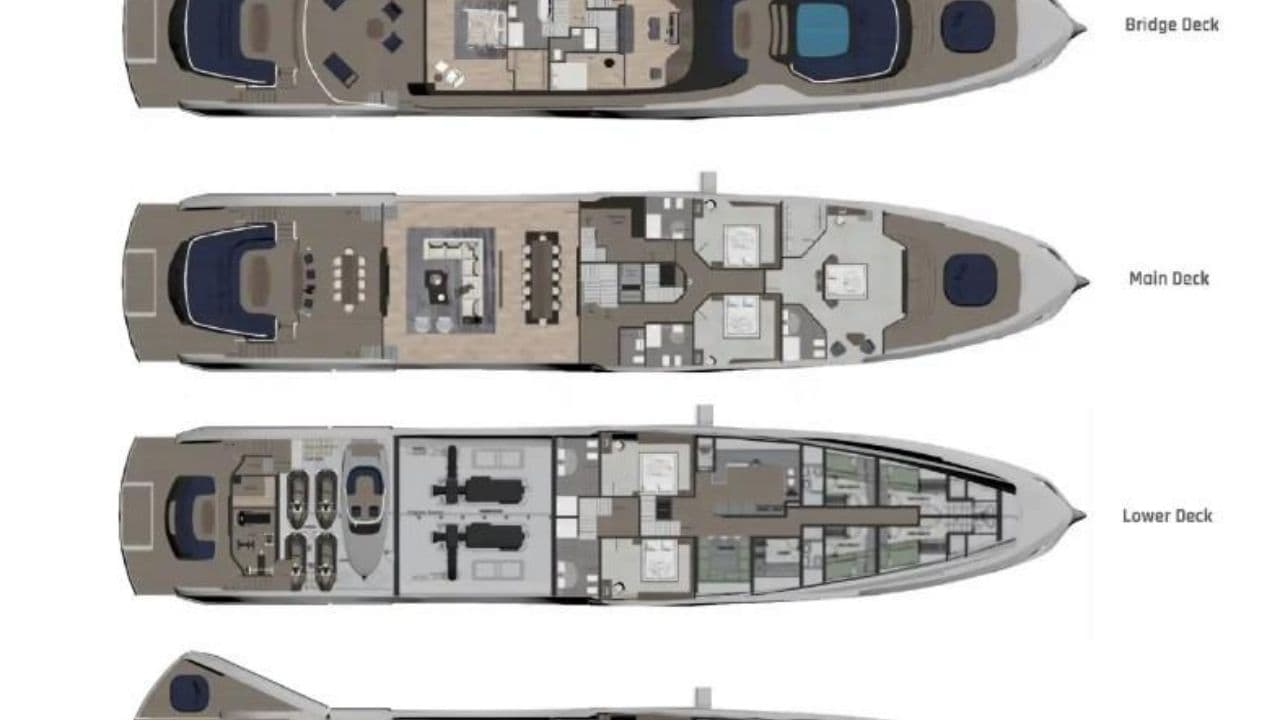 OPX-022 | 50M FULLY CUSTOM SUPERYACHT PROJECT view 12